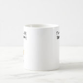 Funny Rubber Chicken Sky valt Cartoon af Koffiemok (Center)