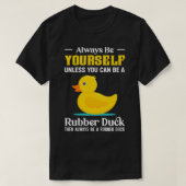 Funny Rubber Duck Quack T-shirt (Design voorkant)