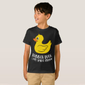 Funny Rubber Duck Spirit Animal Funny Duck T-shirt (Voorkant volledig)