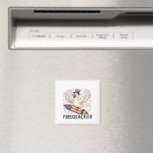 Funny Rubber Duck USA Patriotic Firequacker 4th Magneet (Insitu (Vaatwasser))