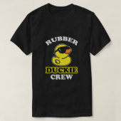 Funny Rubber Duck Yellow Duckie Crew Bath Ducks Du T-shirt (Design voorkant)