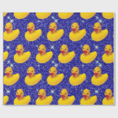 Funny Rubber Ducks Yellow Duckie Boerderij Dierenv Cadeaupapier (Vlak)