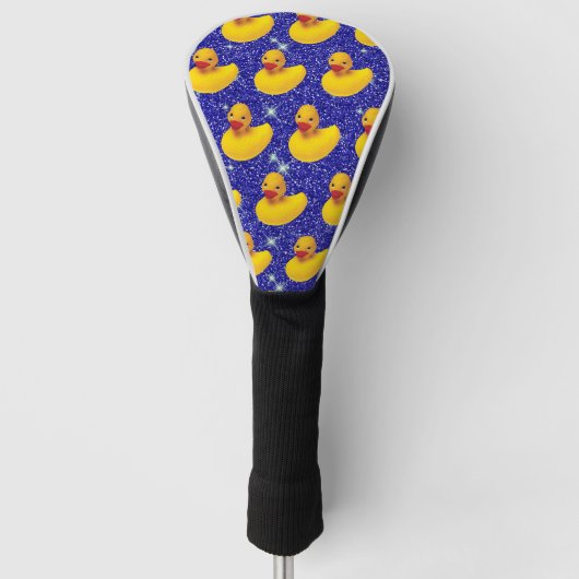 Funny Rubber Ducks Yellow Duckie Boerderij Dierenv Golfheadcover (Voorkant)