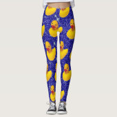 Funny Rubber Ducks Yellow Duckie Boerderij Dierenv Leggings (Voorkant)