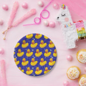 Funny Rubber Ducks Yellow Duckie Boerderij Dierenv Papieren Bordje (Feest)