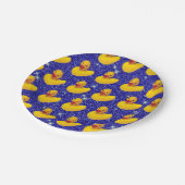 Funny Rubber Ducks Yellow Duckie Boerderij Dierenv Papieren Bordje (Gekanteld)