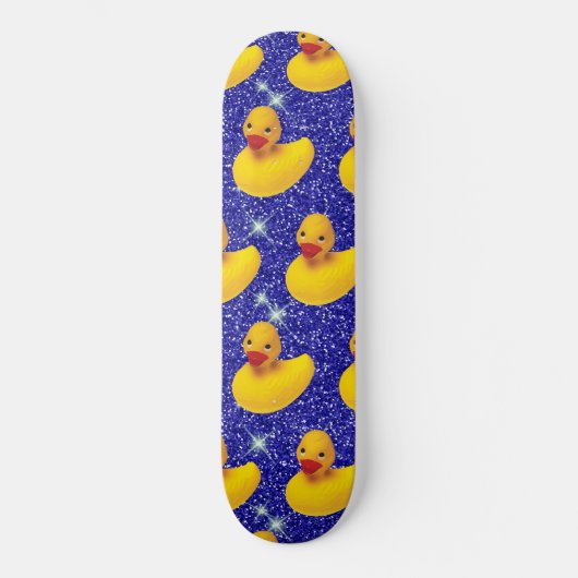 Funny Rubber Ducks Yellow Duckie Boerderij Dierenv Persoonlijk Skateboard (Voorkant)