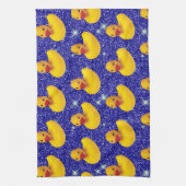 Funny Rubber Ducks Yellow Duckie Boerderij Dierenv Theedoek (Verticaal)