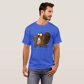 Funny, rude beaver t-shirt (Voorkant volledig)