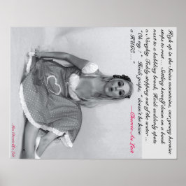 Funny Rude Joke Sexy  Pinup Poster Print