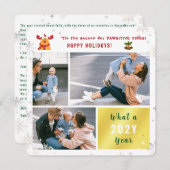 Funny Rudolph Schattigeste Prettige feestdagen Feestdagenkaart (Voorkant / Achterkant)