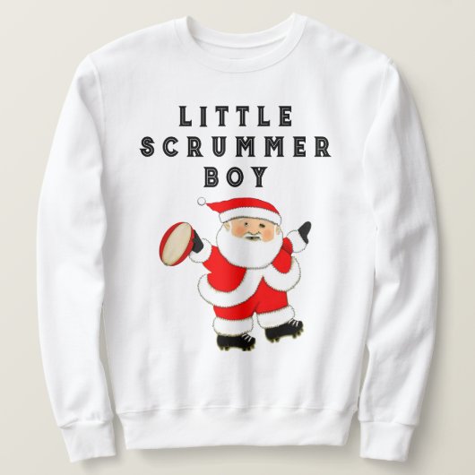 Funny Rugby Kerstfeestdag Trui (Design voorkant)