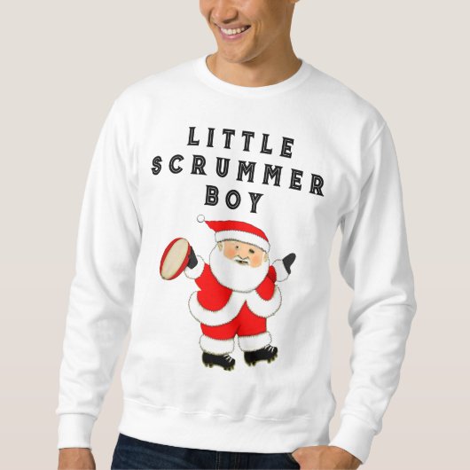 Funny Rugby Kerstfeestdag Trui (Voorkant)