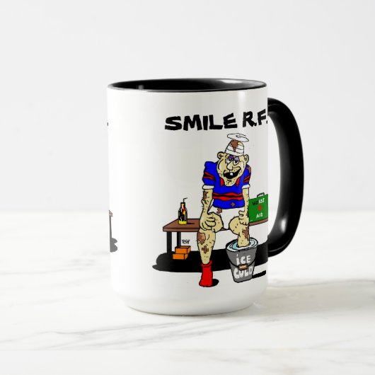 FUNNY RUGBY MOK (Voorkant rechts)