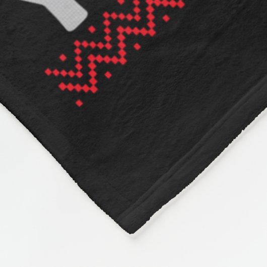 Funny Rugby O Scrum All Ye Faithful Ugly Merry Chr Fleece Deken (Hoek)