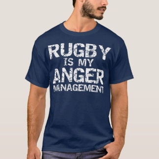 Funny Rugby Quote  Gift Rugby is mijn vijand. T-shirt