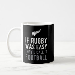 Funny Rugby Silver Fern Football Nieuw-Zeeland NZ  Koffiemok