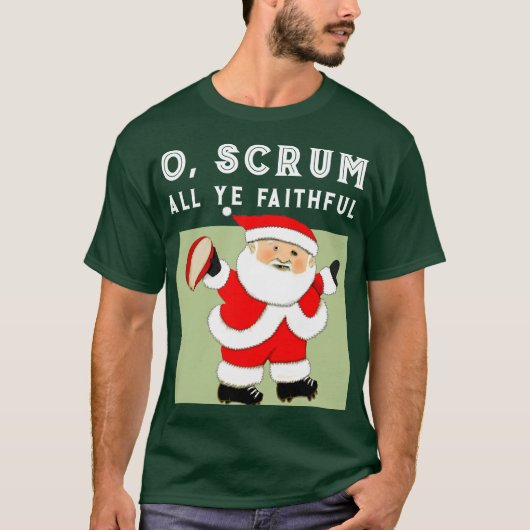 Funny Rugby Sports T-shirt (Voorkant)