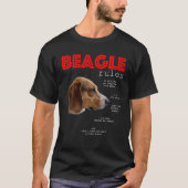 Funny Rules for the Owner of a Beagle T-shirt (Voorkant)