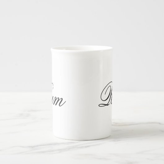 Funny rum hipster humor koffiethee humoristisch porselein kop (Voorkant)