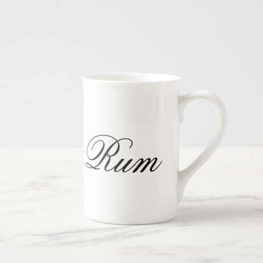 Funny rum hipster humor koffiethee humoristisch porselein kop (Rechts)