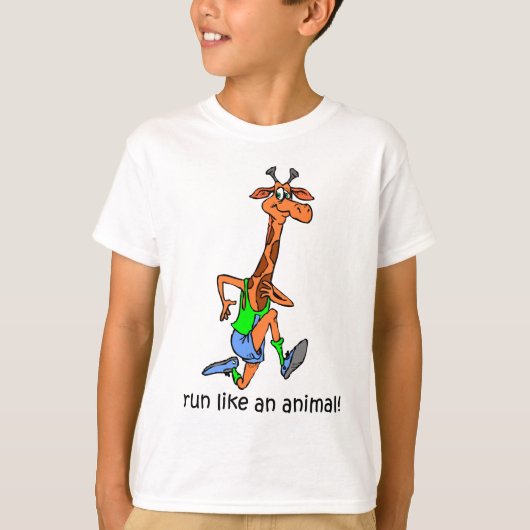 Funny run t-shirt (Voorkant)