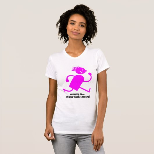 Funny run t-shirt (Voorkant volledig)