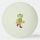Funny Runing Robot ping pong ball (Voorkant)