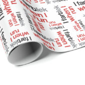 Funny Runner - I FARTlek wanneer ik loop © Cadeaupapier (Rol Hoek)