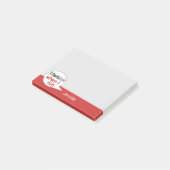 Funny Runner Personalized FARTlek © Post-it Notes (Schuin)