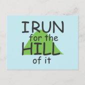 Funny Runner ThMED - Ik ren voor de heuvel © Briefkaart (Voorkant)