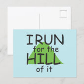 Funny Runner ThMED - Ik ren voor de heuvel © Briefkaart (Voorkant / Achterkant)