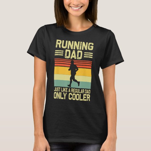 Funny Running for Men Dad Marathon Runner Coach Ma T-shirt (Voorkant)