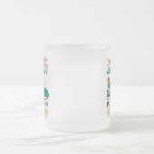 Funny Running Quote - Red mijn schoenen Matglas Koffiemok (Center)