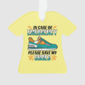 Funny Running Quote - Red mijn schoenen Ornament (voorkant)