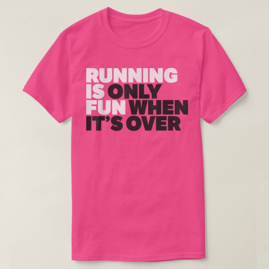 Funny Running Shirt Gym Motivation Workout Runner (Design voorkant)