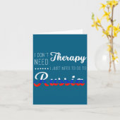 Funny Russia Summer Vacation Travel Souvenir Quote Kaart (Gele Bloem)