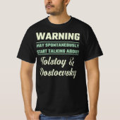 Funny Russian Literature Lover T-Shirt (Voorkant)