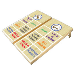 Funny Rustic Land op een Dare Family Game