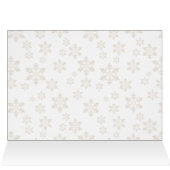 Funny Rustic Snowman en Reindeer kerstKaart (Binnen Horizontaal (Boven))