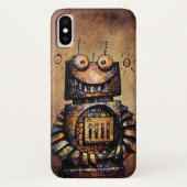 Funny Rusty Steampunk Robot Case-Mate iPhone Case (Achterkant)