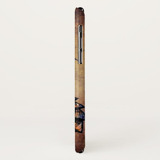 Funny Rusty Steampunk Robot Case-Mate iPhone Case (Achterkant/links)