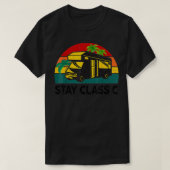 Funny RV Camping Class C Camper Motorhome RV T-shirt (Design voorkant)
