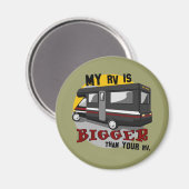 Funny RV Camping Magnet (Voorkant / Achterkant)