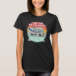Funny RV Motorhome Co-Pilot gift voor vrouw T-shirt