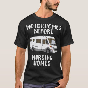 Funny RV Motorhome Gift voor Senioren T-shirt
