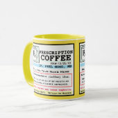 Funny RX Coffee Mok (Voorkant links)