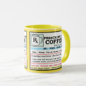 Funny RX Coffee Mok (Voorkant rechts)