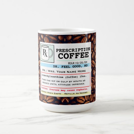 Funny RX Coffee Mok (Center)