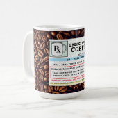 Funny RX Coffee Mok (Voorkant links)